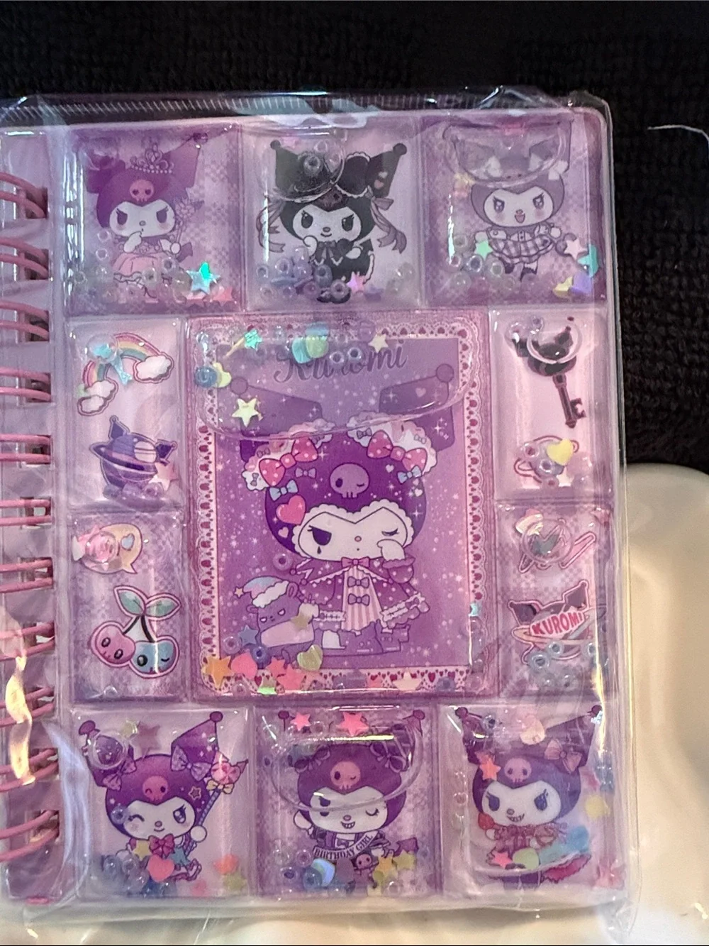 Sanrio Kuromi Lavender Purple Spiral Journal